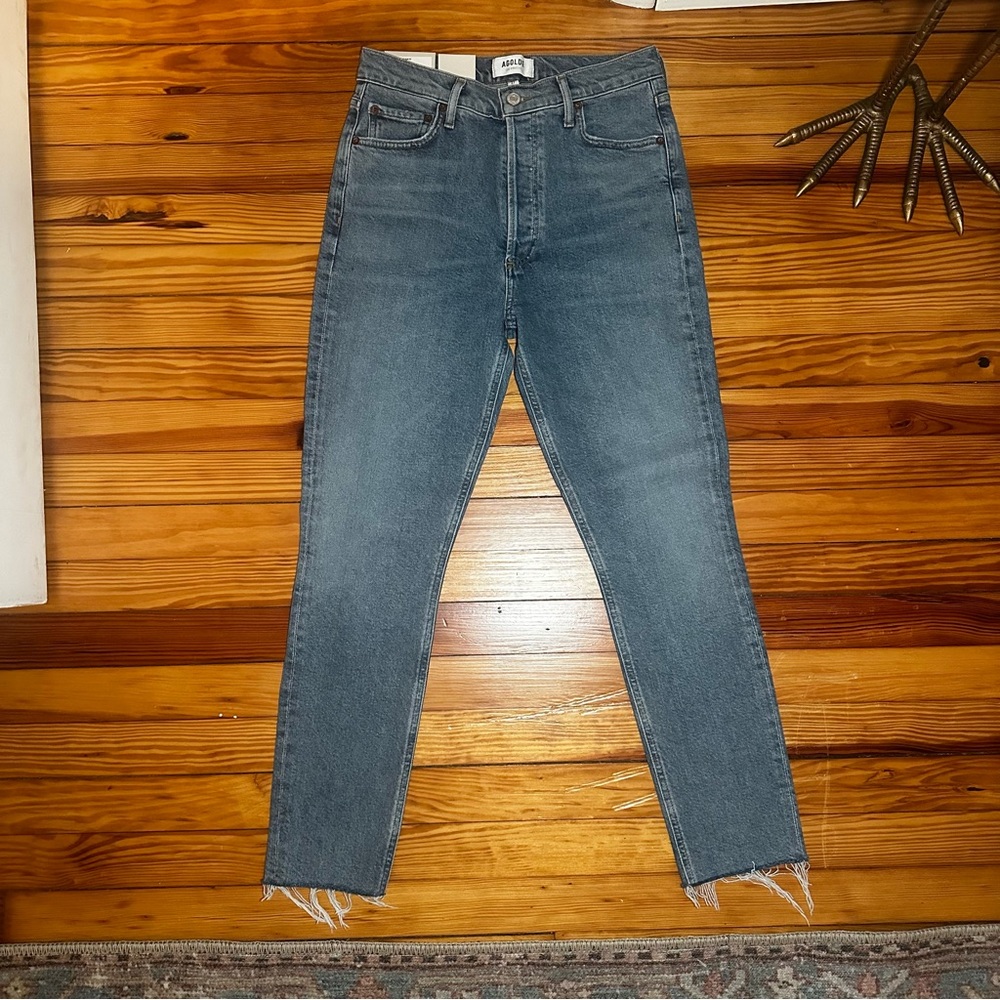 Agolde Nico High Rise Slim Fit Jeans - Size 27 - NWT